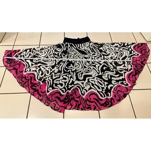 Anne Klein: Skirt, long and full with attached liner. Size S